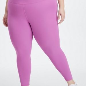 Fabletics Ultra High Waisted PureLuxe 7/8 Leggings in Pizzazz sz XL